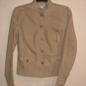 Ann Taylor LOFT khaki jacket blazer
